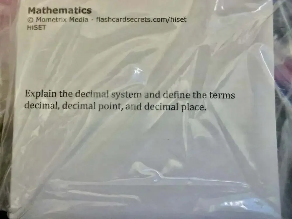 Mometrix HiSET Flashcard Study System High School Exam